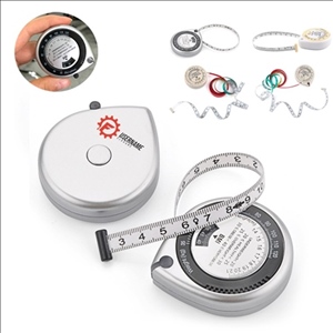 Retractable BMI Health Tape Measure with Body Fat Monitor